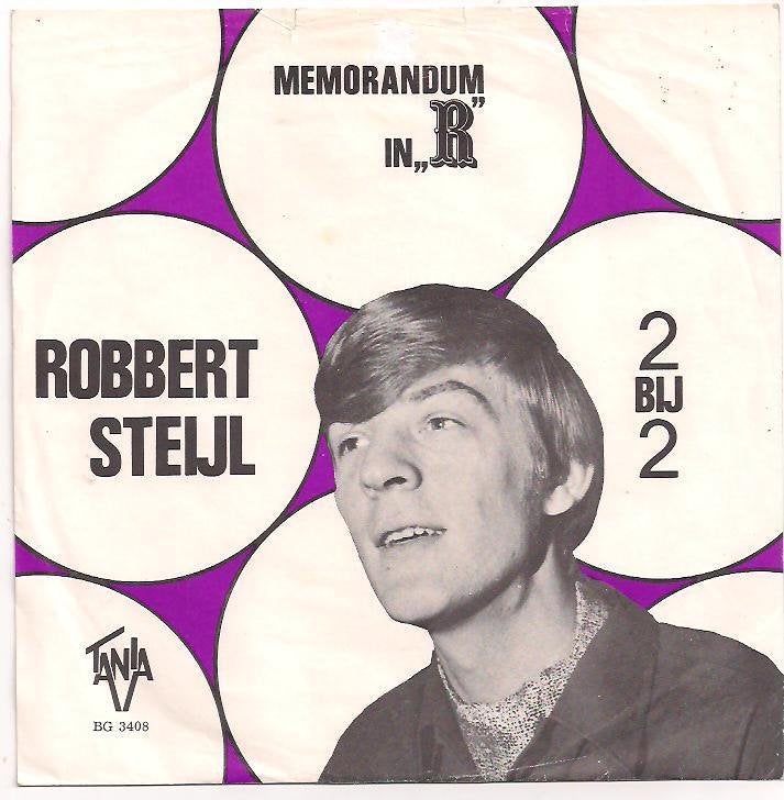 Nederbeat- Robbert Steijl- Memorandum in R TANIA!, Verzenden, 7 inch, Zo goed als nieuw, Beschermende buitenhoes