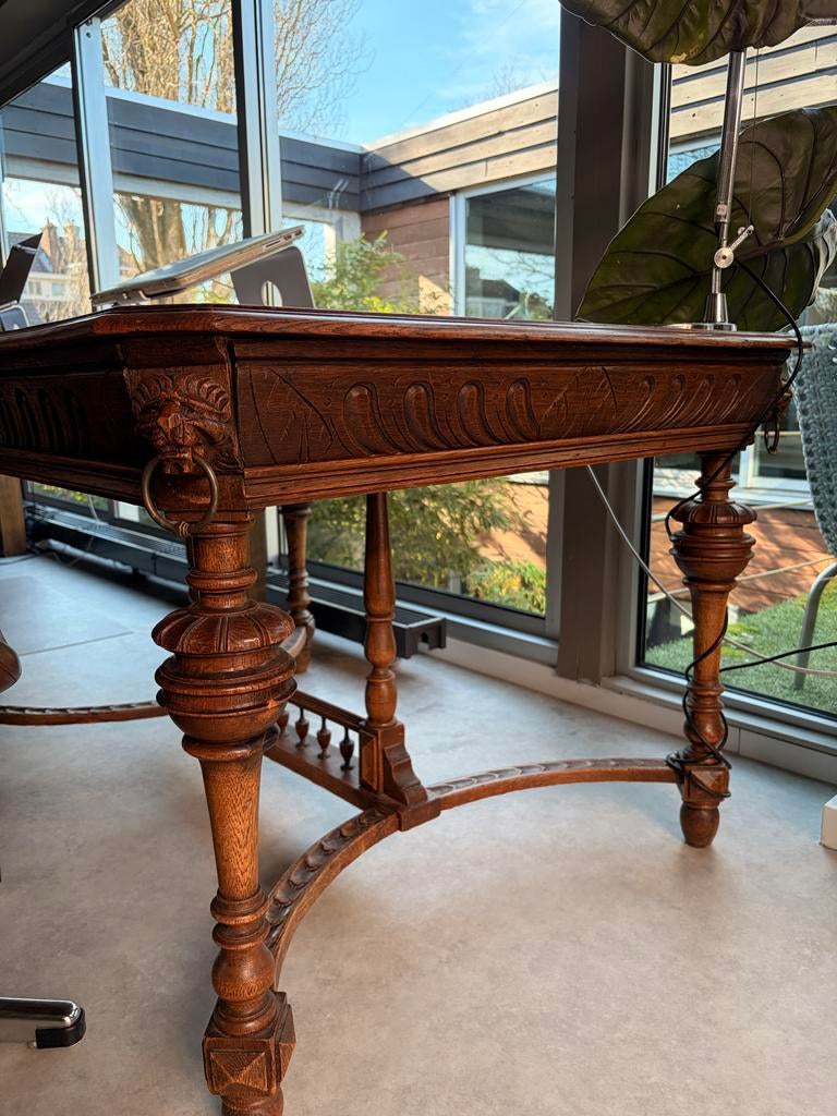Prachtig Mechelse bureau of eettafel, Ophalen of Verzenden