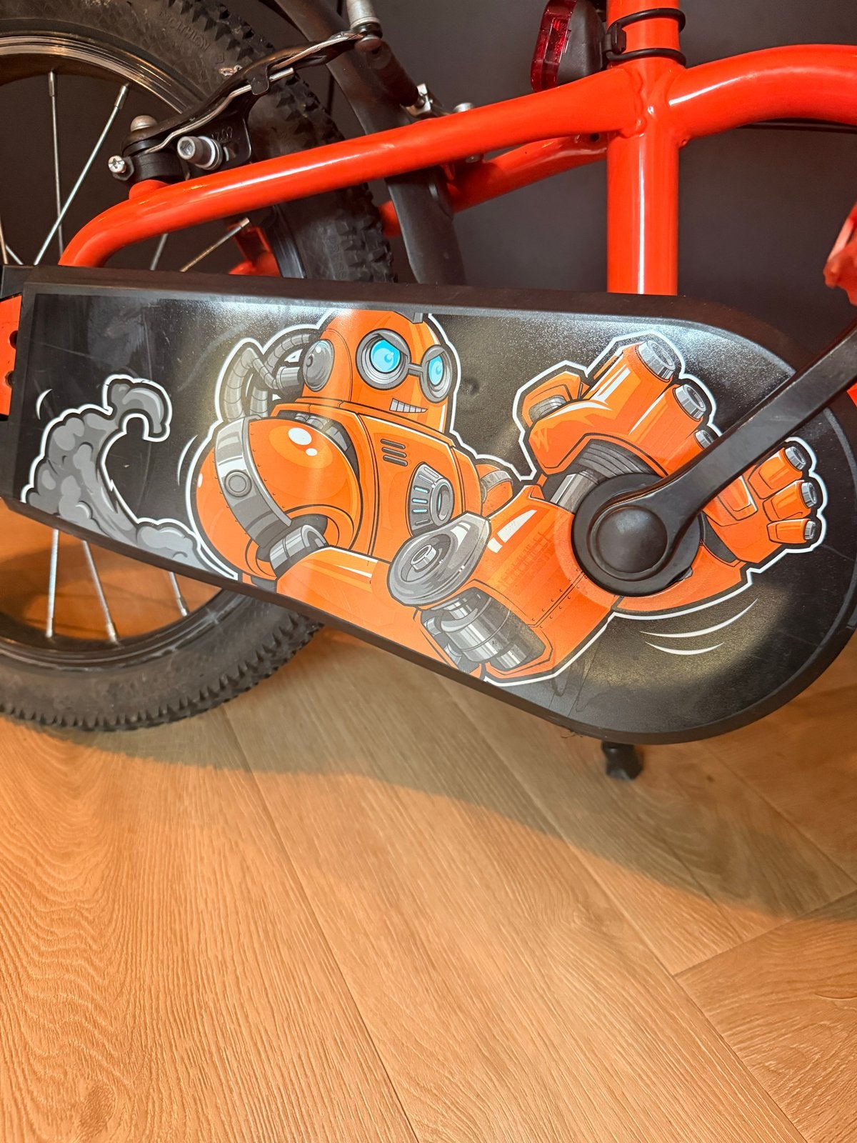 Foto 6 van B'TWIN Robot 500 Kinderfiets 16 inch - Oranje