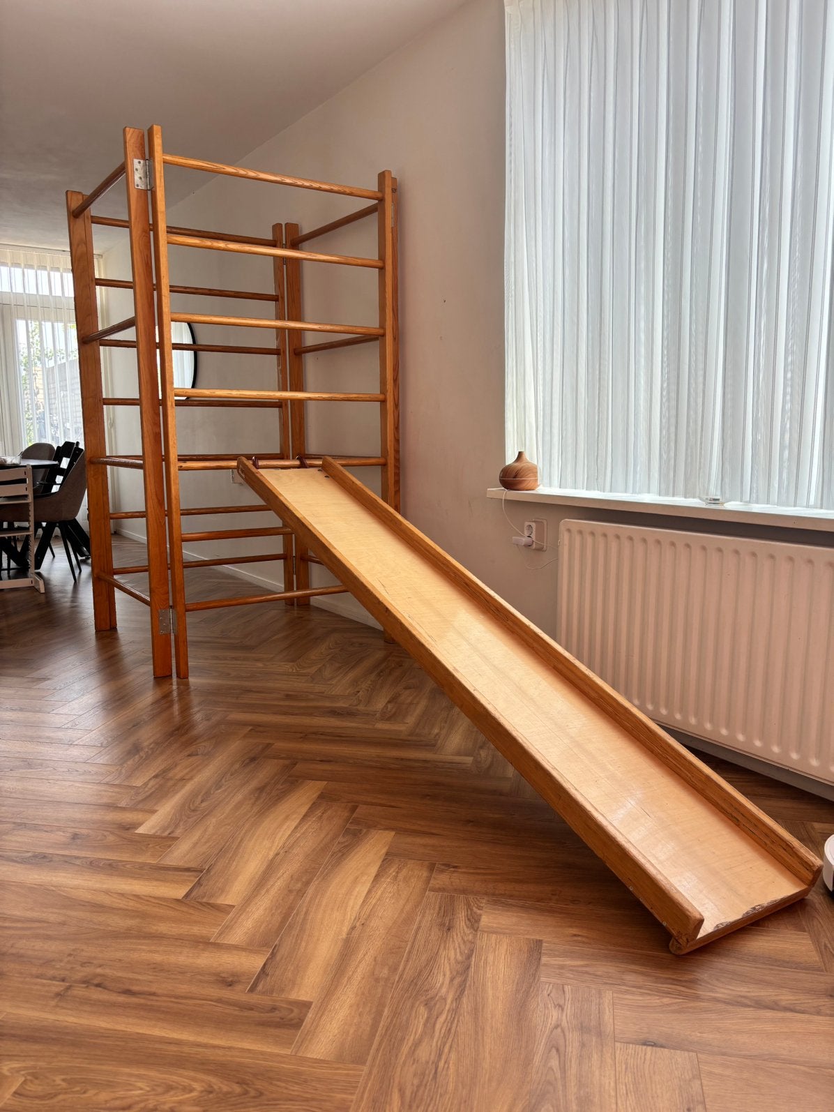 Schilte houten klimtoren met Janssen & Fritsen glijbaan, Ophalen, Gebruikt, Overige typen