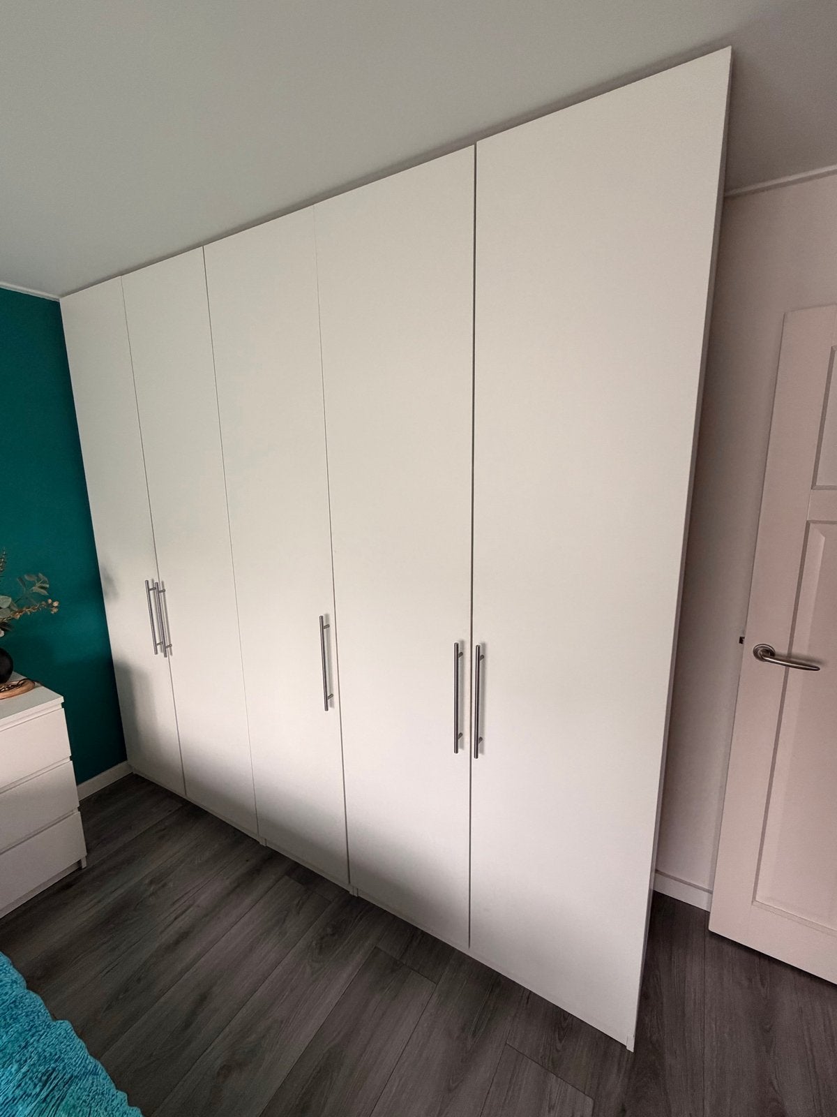 5x IKEA Pax deuren (50x229) incl. Kallrör RVS handgrepen, Ophalen, Overige materialen, Gebruikt, 200 cm of meer