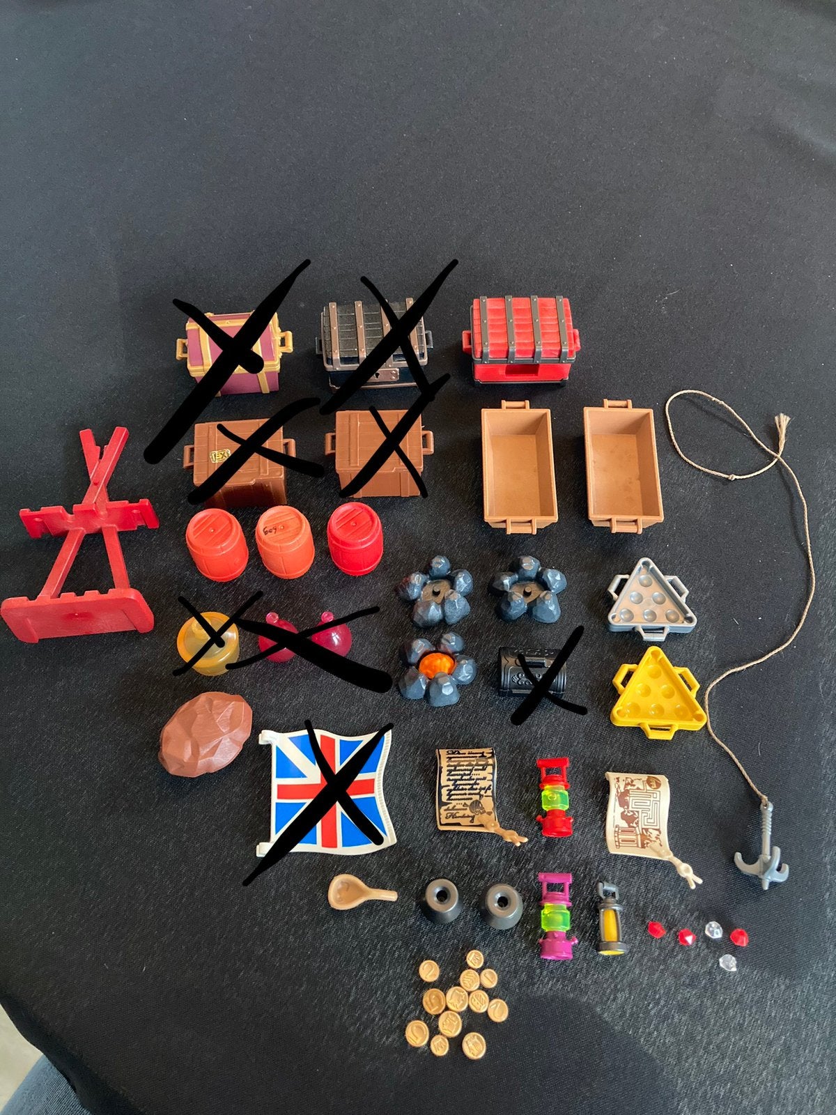 Playmobil munten, vuurtje ed…, Kinderen en Baby's, Speelgoed | Playmobil, Ophalen of Verzenden, Zo goed als nieuw
