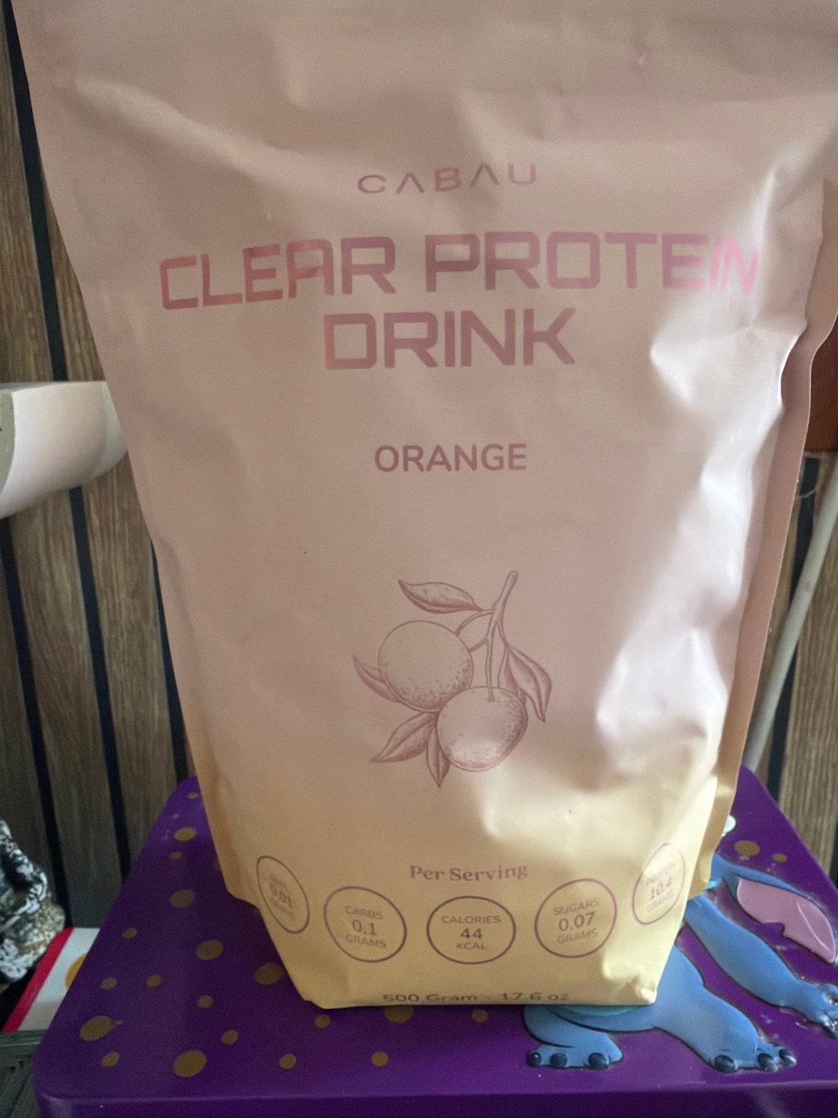 Cabau Clear Protein Drink Orange - Nieuw & Ongeopend, Sport en Fitness, Ophalen of Verzenden, Nieuw, Poeder of Drank