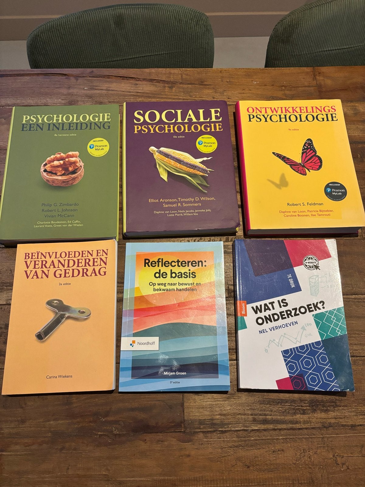 Studieboeken Toegepaste Psychologie (set of 6), Boeken, Ophalen of Verzenden, Gamma, Zo goed als nieuw, HBO