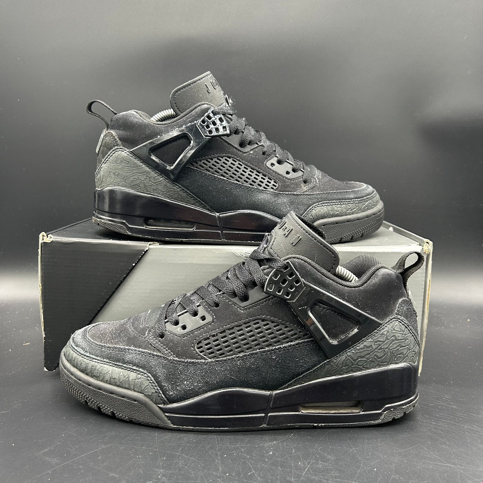 Nike air jordan spizike low zwart maat 42,5, Zwart, Ophalen of Verzenden, Sneakers of Gympen, Zo goed als nieuw