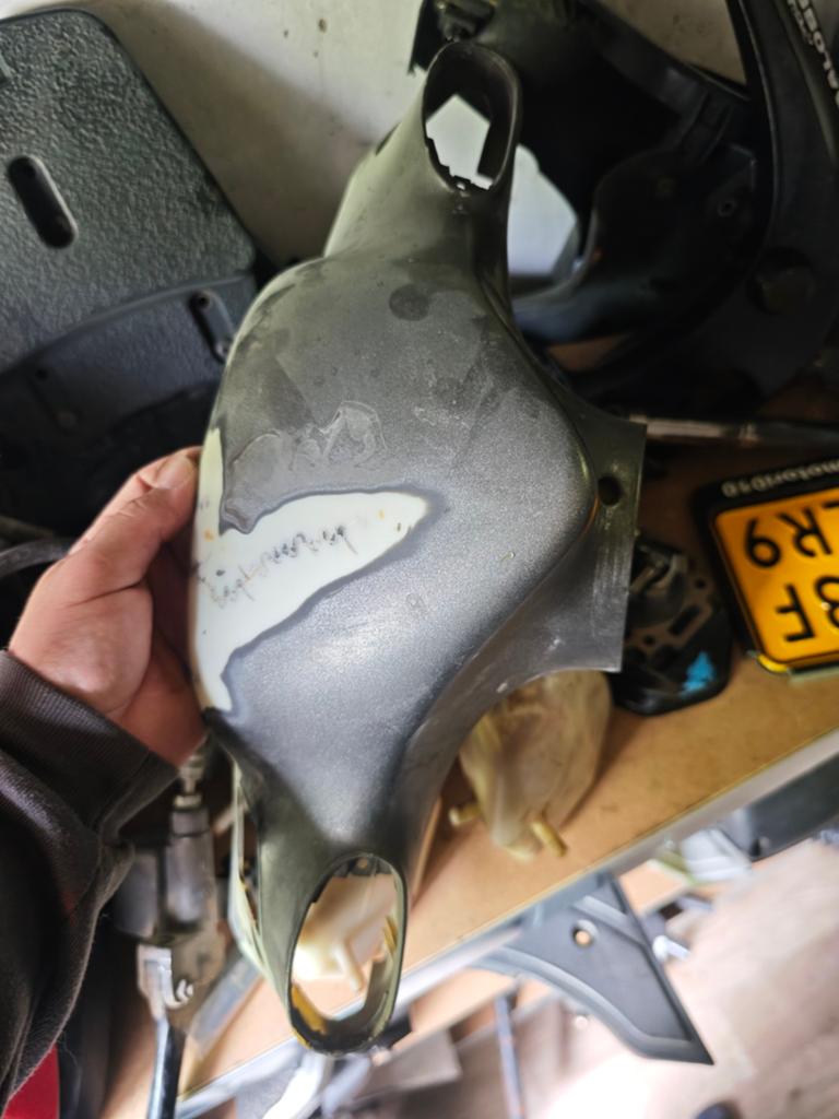 Piaggio zip sp 98 stuurkap gerepareerd, Ophalen of Verzenden, Nieuw