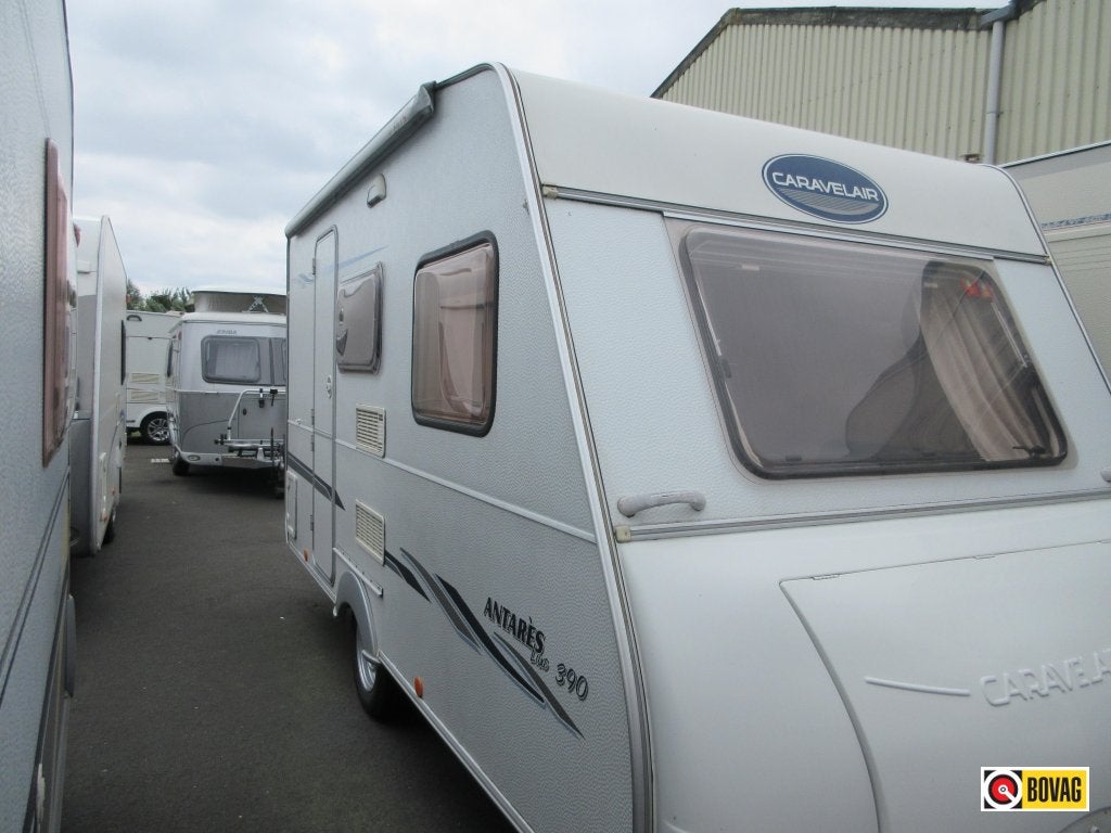 Caravelair Antares Luxe 390, Caravans en Kamperen, Overige typen, Treinzit, Caravelair, Tot en met 4