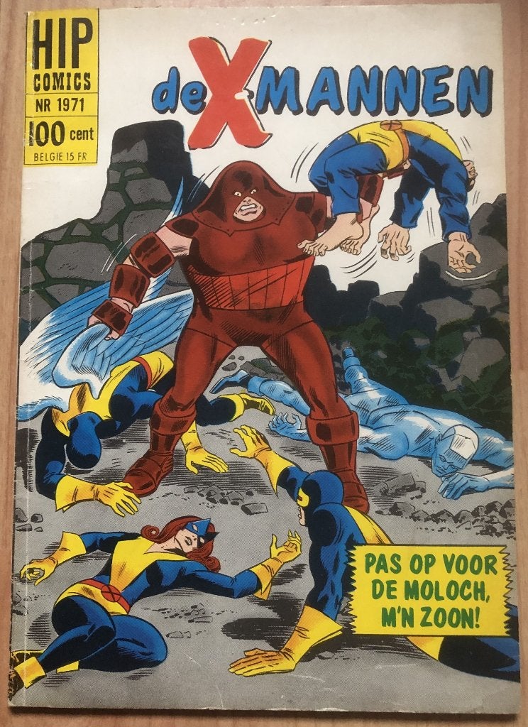 DE X-MANNEN - PAS OP VOOR DE MOLOCH, M'N ZOON! - HIP, Boeken, Strips | Comics, Eén comic, Ophalen of Verzenden, Zo goed als nieuw