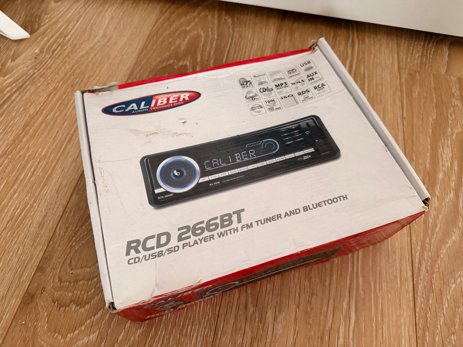 Caliber RCD 266BT Autoradio met Bluetooth en USB, Ophalen of Verzenden, Zo goed als nieuw