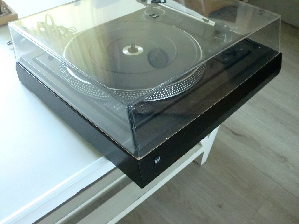 Dual 1254 Automatic Belt-Drive Turntable 12 maanden garantie, Ophalen, Pitch-regelaar, Refurbished, Platenspeler