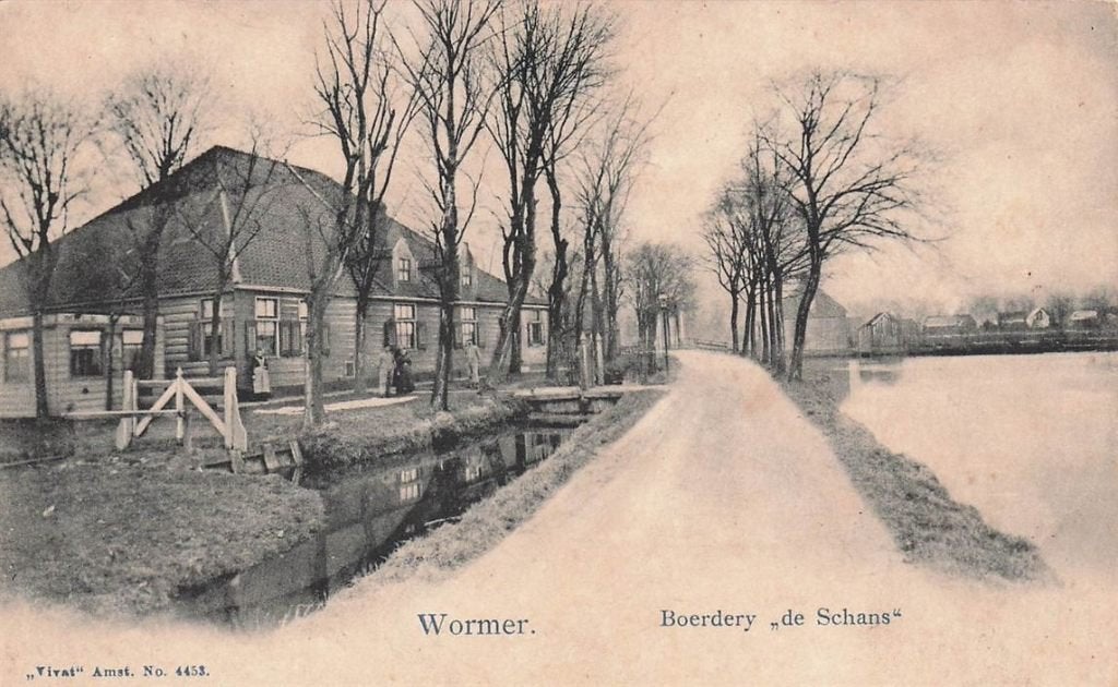 703-064-043 Wormer Boerdery De Schans, Verzenden, Voor 1920, Noord-Holland