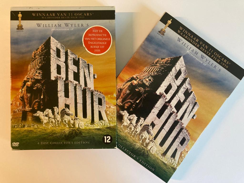 Ben-Hur, 1925 + Ben-Hur, 1959 / 4x DVD / Collector’s Edition, Cd's en Dvd's, Vanaf 12 jaar, Ophalen of Verzenden, Zo goed als nieuw