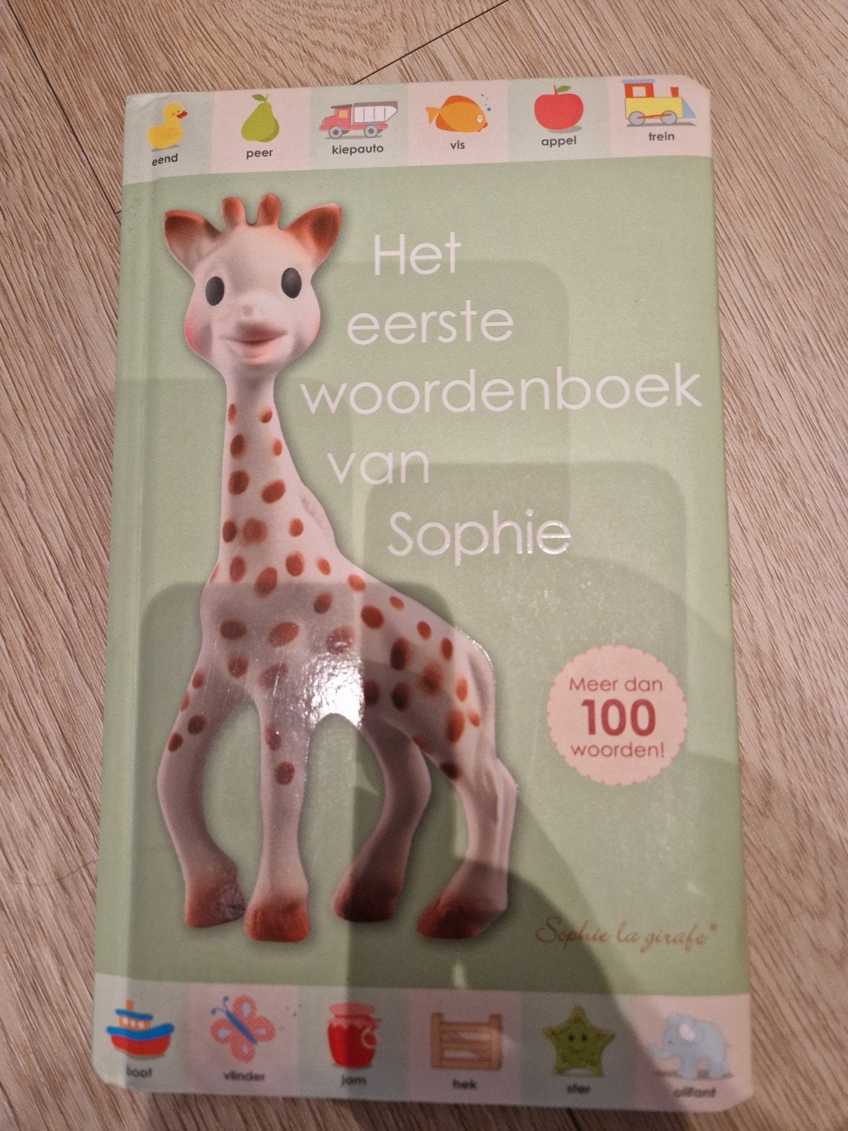 Het eerste woordenboek van Sophie de giraf, 6 tot 12 maanden, Dawn sirret, Ophalen of Verzenden, Zo goed als nieuw
