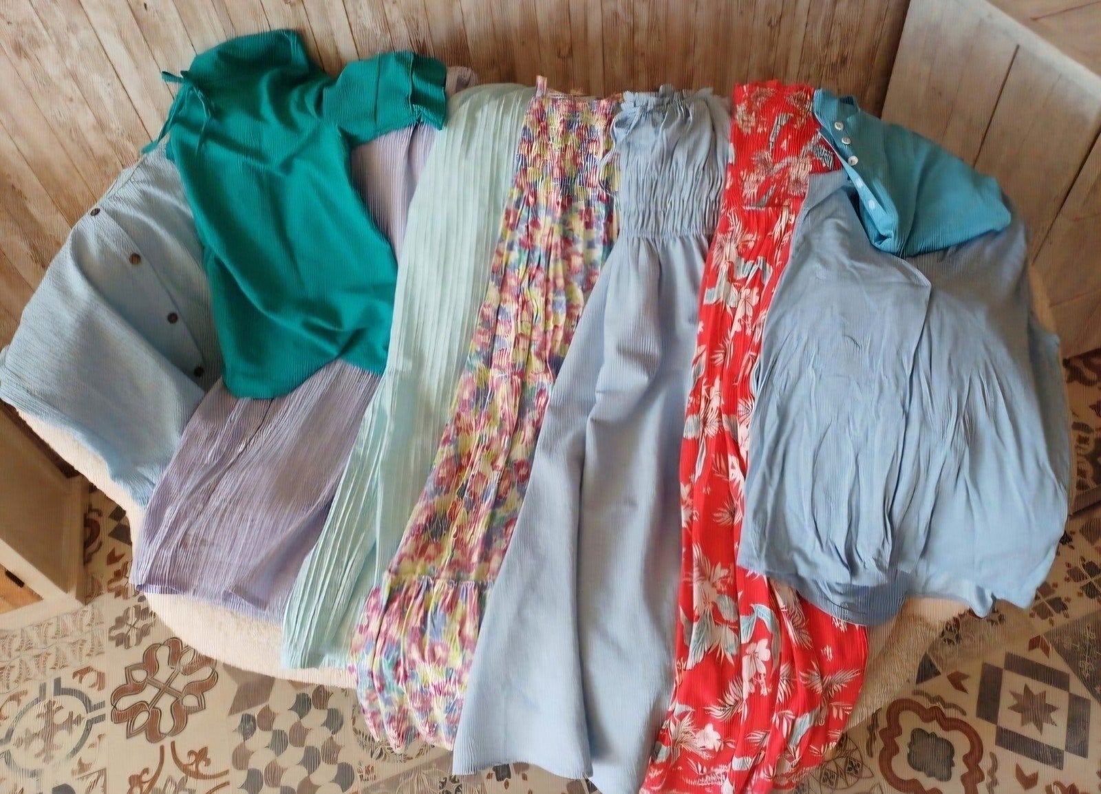 Partij dameskleding boho bohemien gratis schoenen, Ophalen of Verzenden, Nieuw, Maat 42/44 (L)