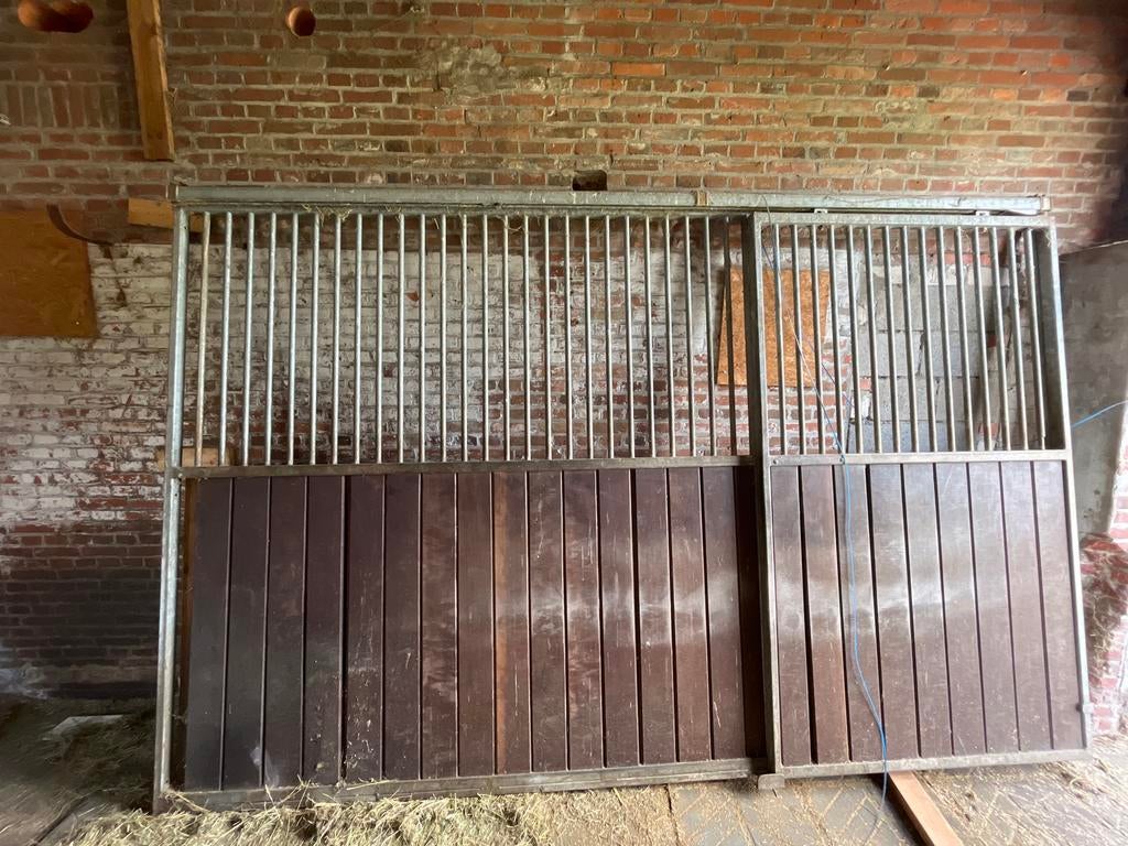 Stalwand paardenstal, 1 paard of pony
