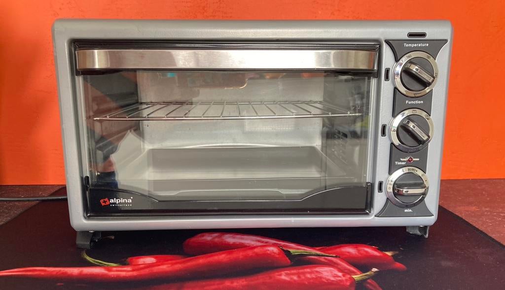 Alpina camping oven, Ophalen, Gebruikt