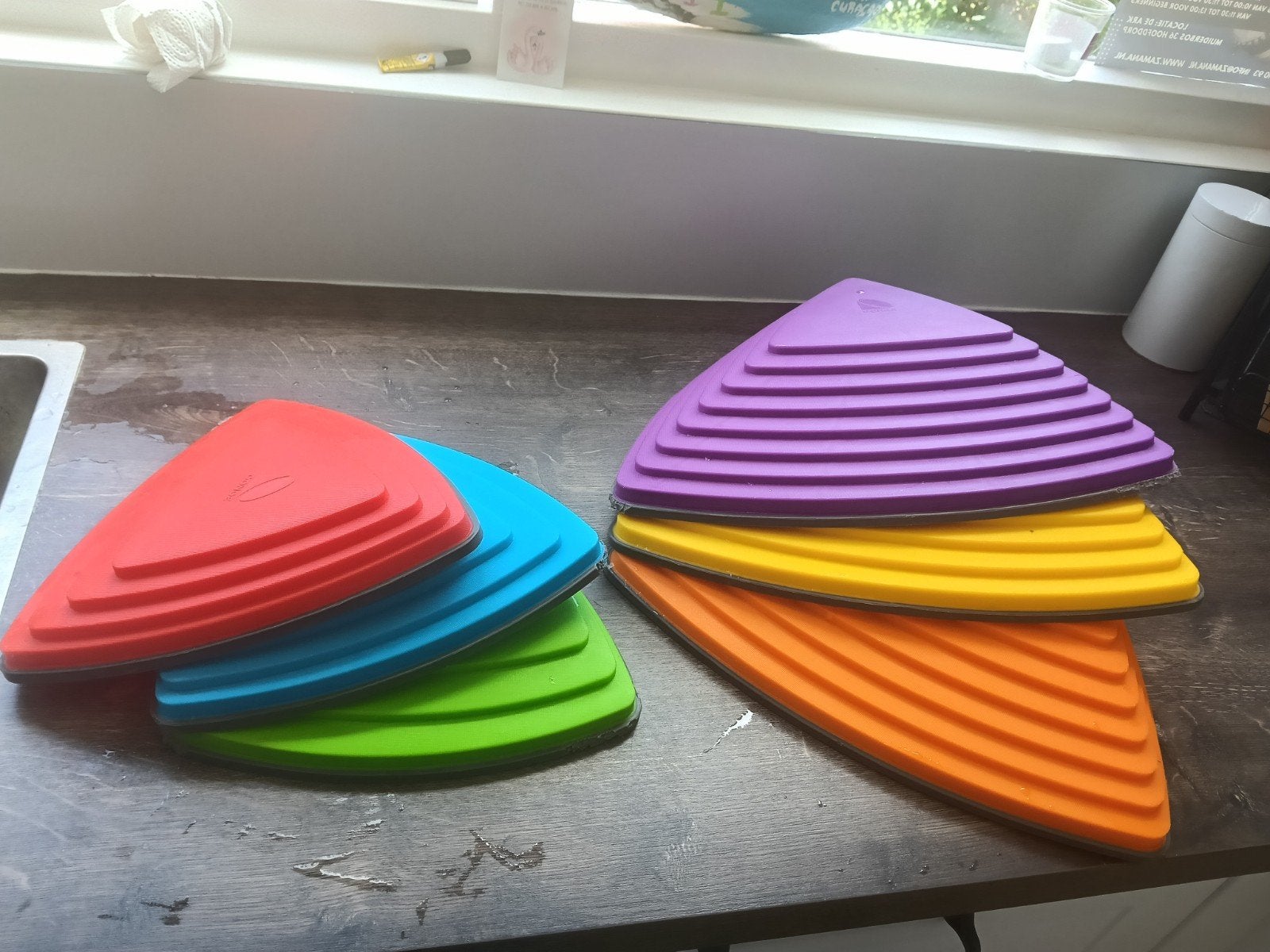 Rivier stapstenen - balans en coördinatie speelgoed, Ophalen of Verzenden