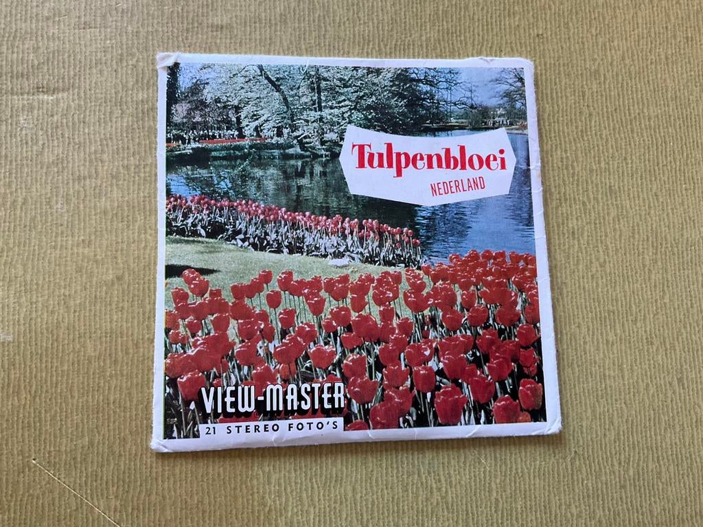 Viewmaster setje Tulpenbloei, Nederland, Ophalen of Verzenden, Zo goed als nieuw