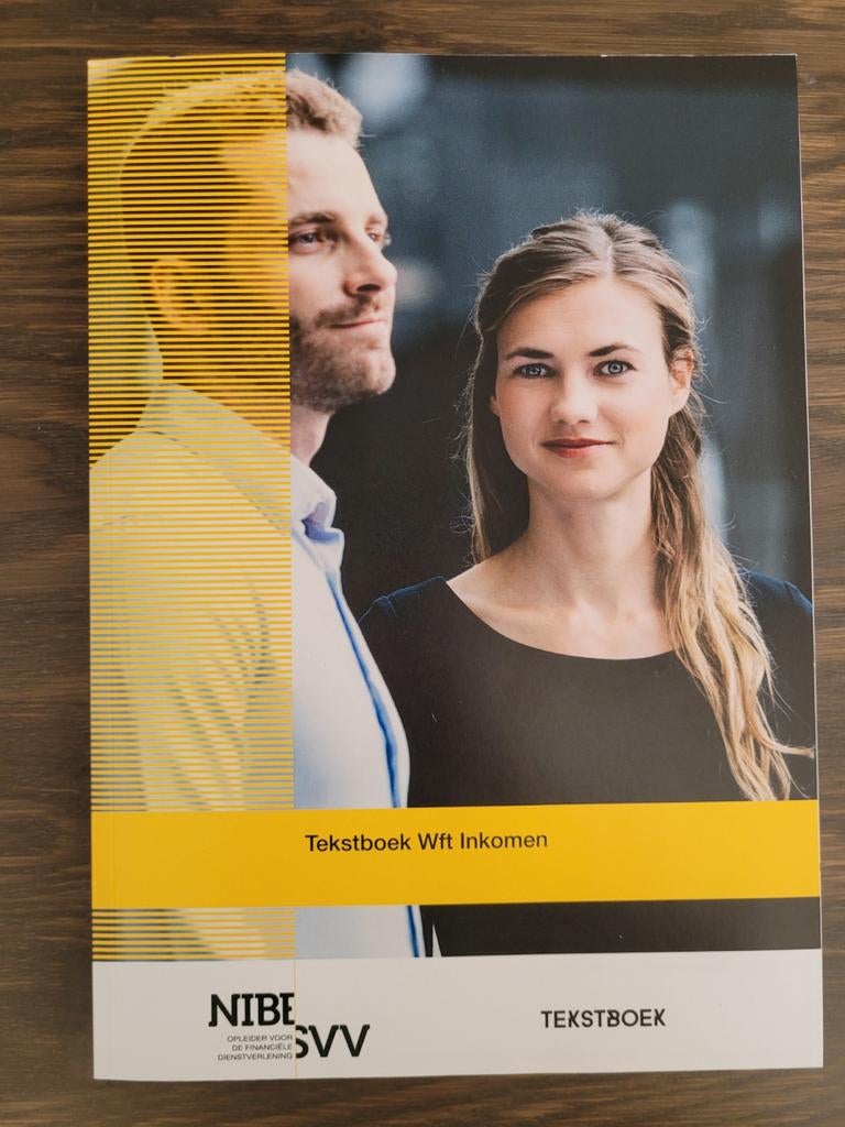 Tekstboek Wft Inkomen - NIBE-SVV, Verzenden, HBO, Zo goed als nieuw, NIBE-SVV