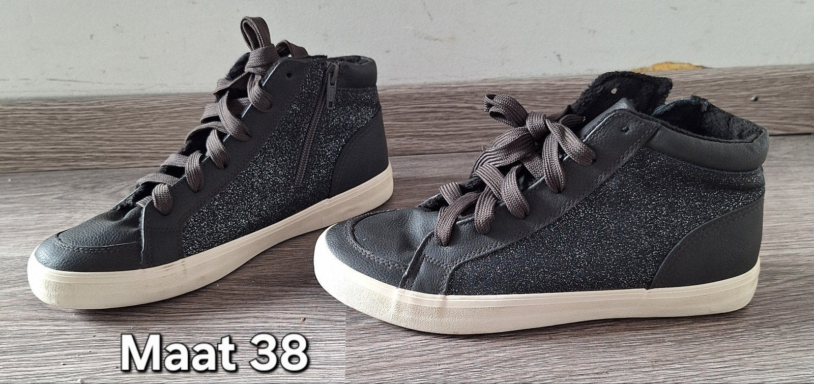 Dames schoenen nieuw maat 38, Ophalen, Zwart, Nieuw, Sneakers of Gympen
