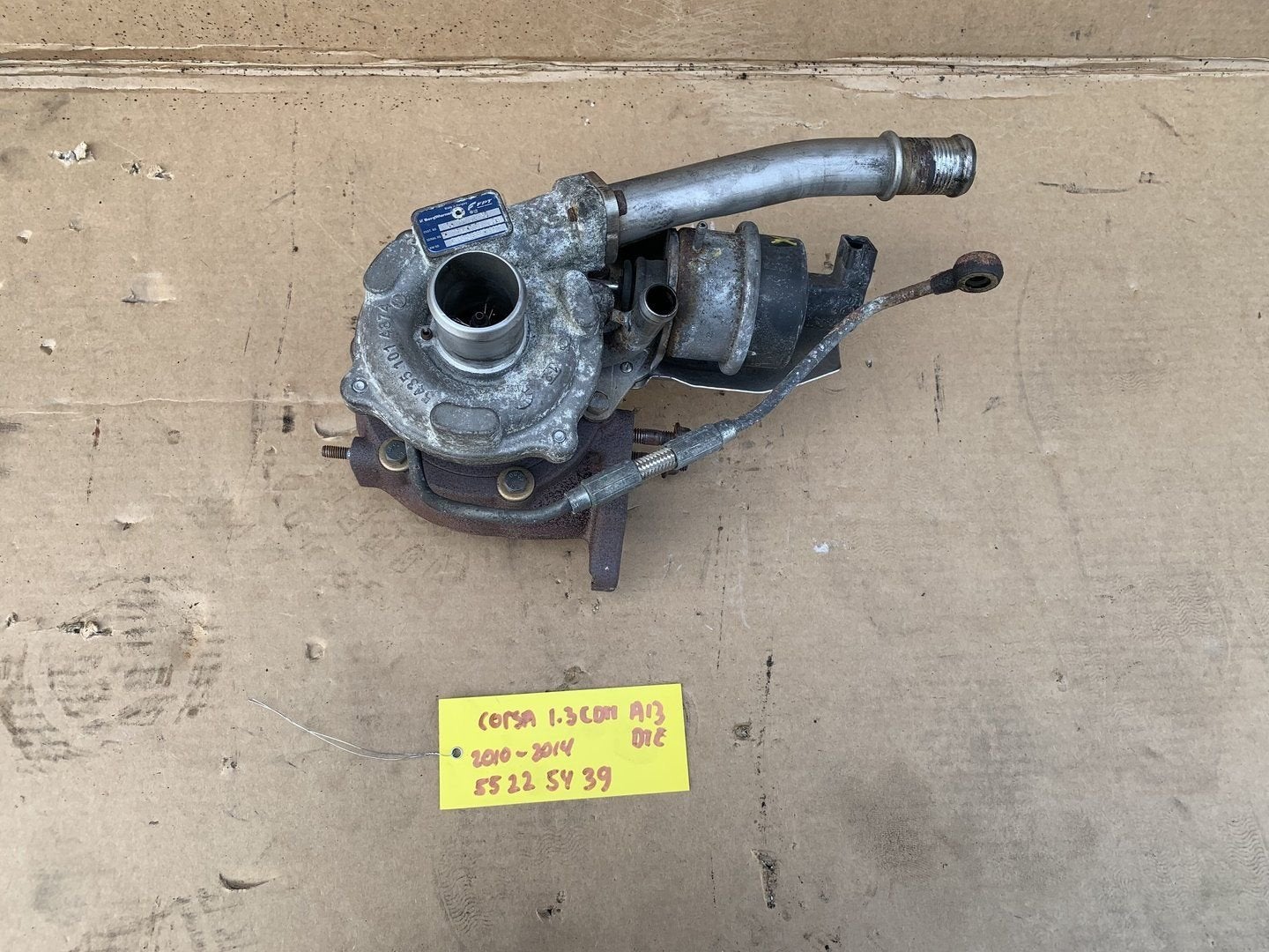 Turbo Opel Corsa D 1.3 CDTi 2011 tot 2014 A13DTE 55225439, Gebruikt, -, -, Alfa Romeo