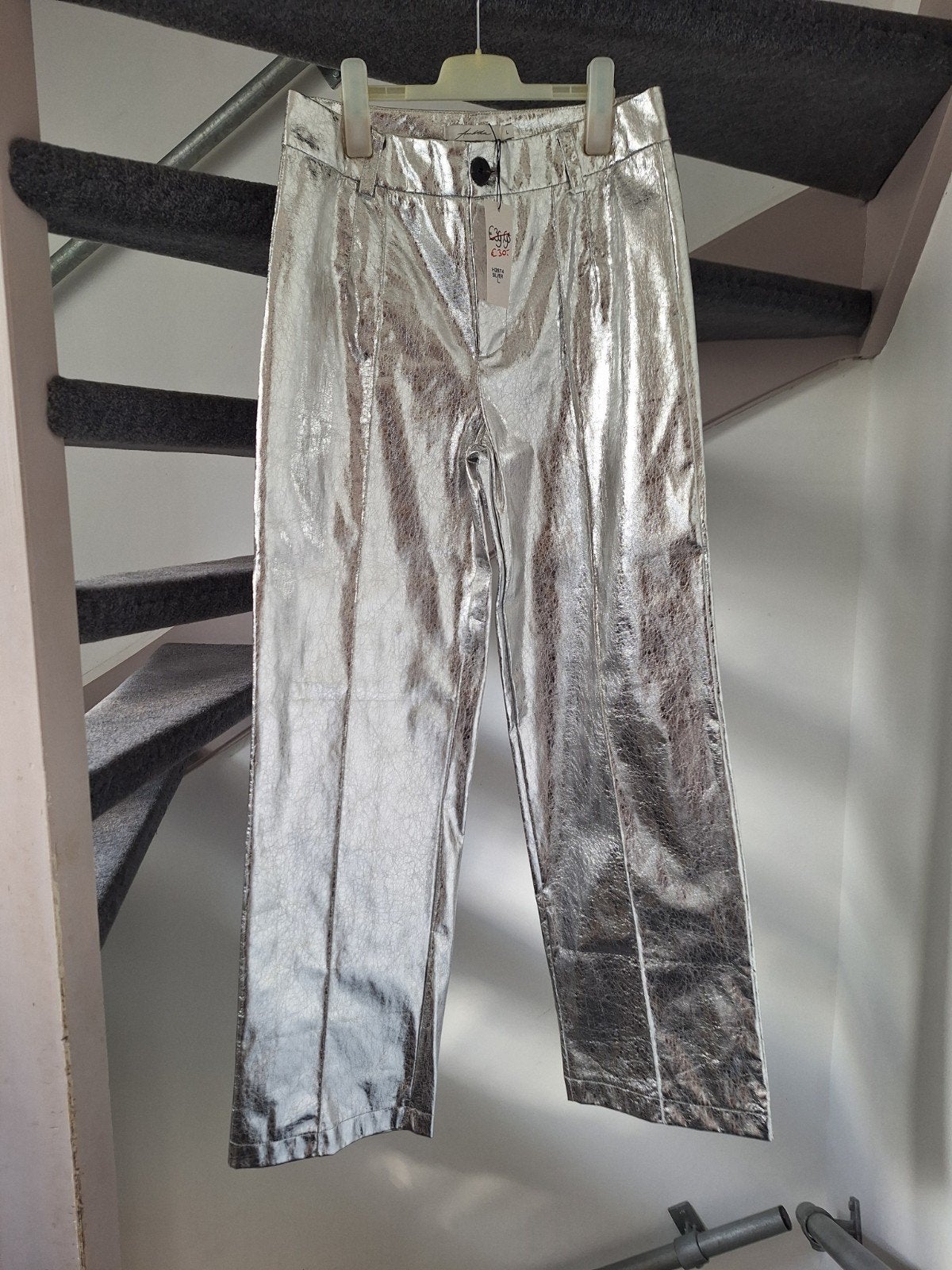 Ambika zilveren broek maat 40, Maat 38/40 (M), Nieuw, Ophalen of Verzenden, Ambika