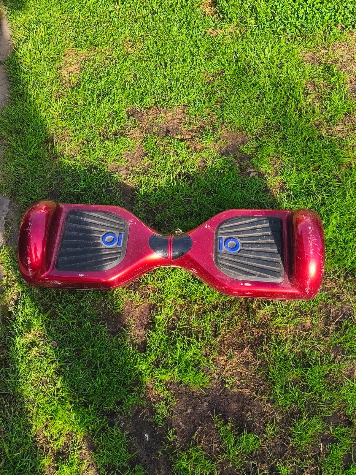 Rode Hoverboard - Elektrische Step, Ophalen of Verzenden, Gebruikt, Elektrische step (E-scooter), Onbekend