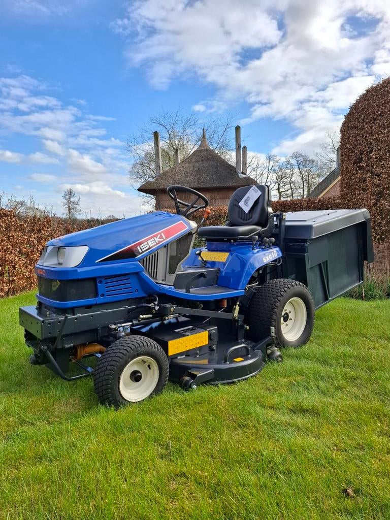 Prachtige Iseki SXG19 Diesel 3 Cilinder, Ophalen, Gebruikt, Opvangbak, 120 cm of meer