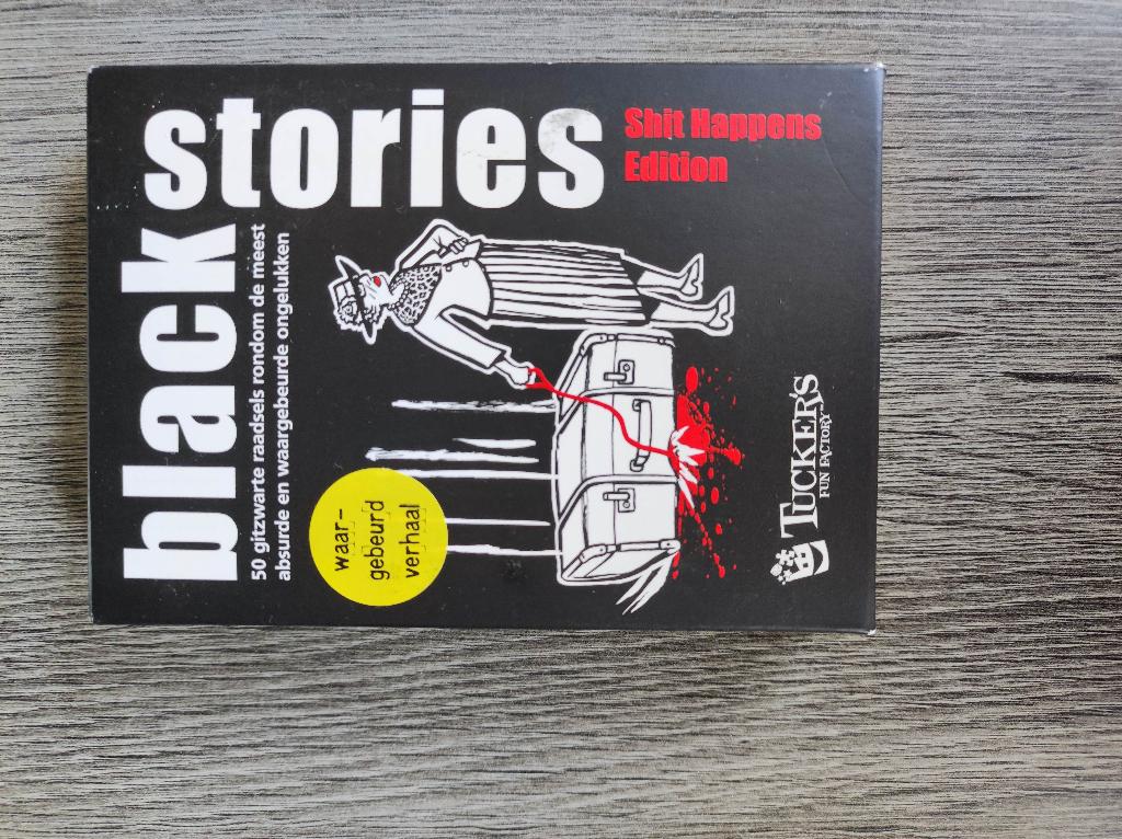 kaartspel black stories shit happens, Ophalen, Nieuw