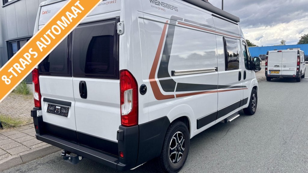 Weinsberg CaraBus 600 ME - AUTOMAAT - LENGTEBEDDEN, Caravans en Kamperen, Automaat, Luifel, Fiat, Tot en met 2
