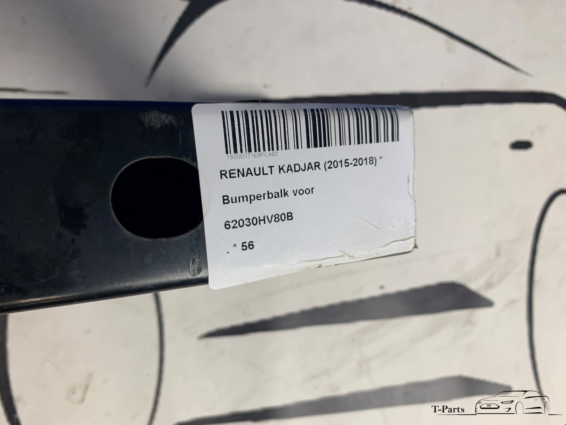 Renault kadjar onder balk origineel bumperbalk, Info@fabrikant.eu, Fabrikant BV, Renault, Nieuw