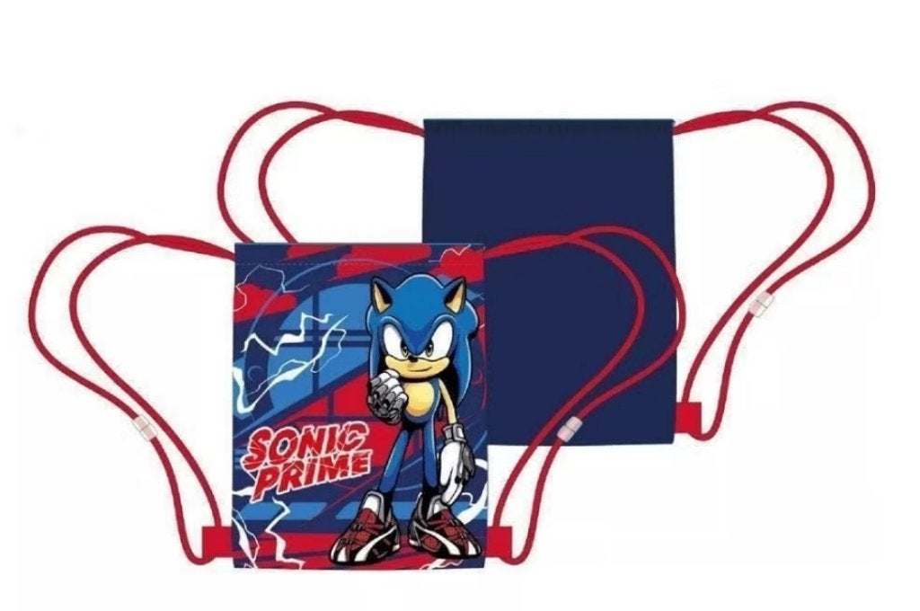 Sonic Prime Gymtas / Zwemtas / Rugtas / Sporttas, Sonic, Sport-/zwemtas, Blauw, Nieuw