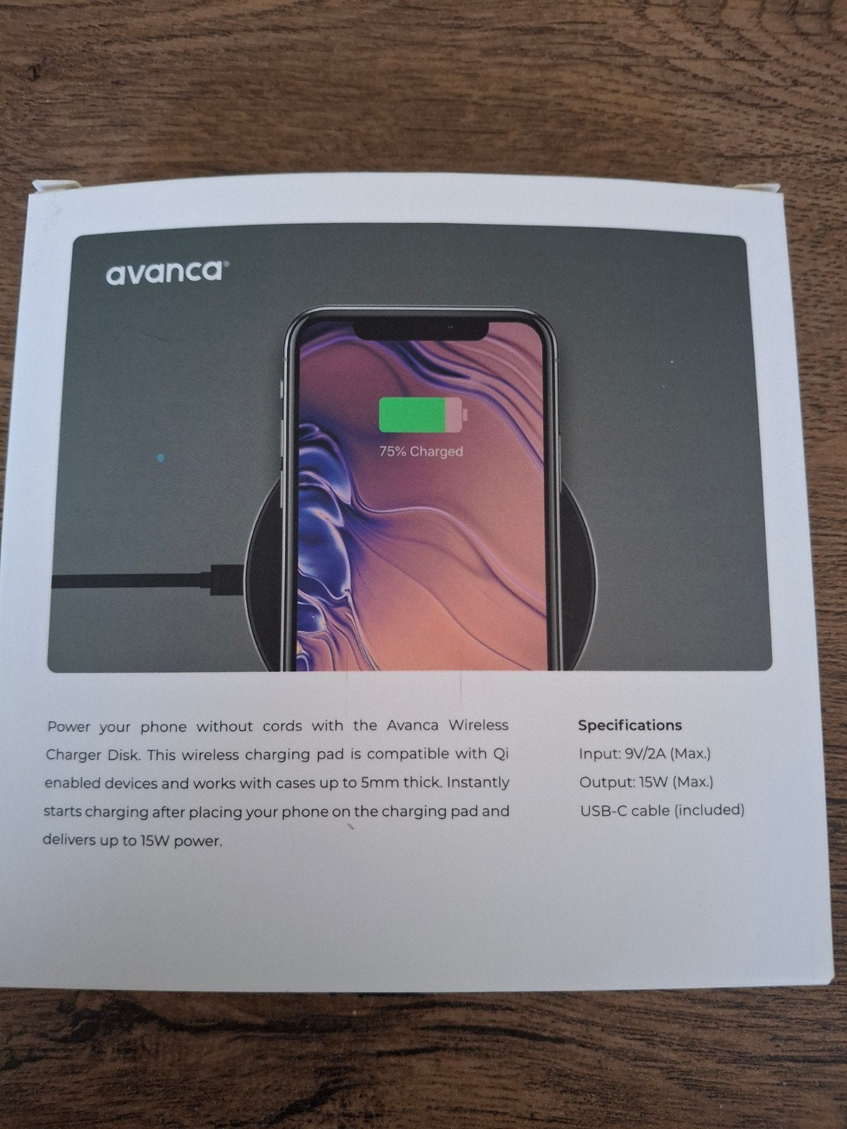 nieuw  telefoon draadloze oplader Avanca, Ophalen of Verzenden, Nieuw, Draadloze oplader