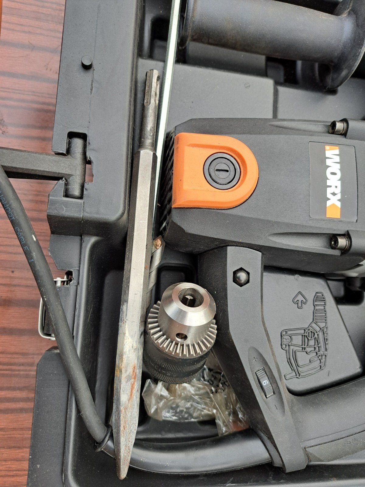 Worx Klopboormachine - Krachtig en Compleet, Doe-het-zelf en Verbouw, 600 watt of meer, Boor- en/of Breekhamer, Ophalen of Verzenden