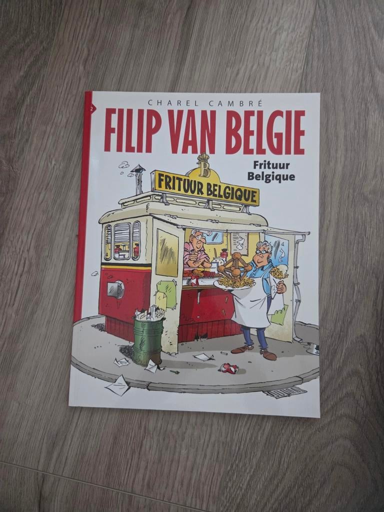Filip van België - Frituur Belgique, Charel Cambre, Eén stripboek, Ophalen of Verzenden, Nieuw