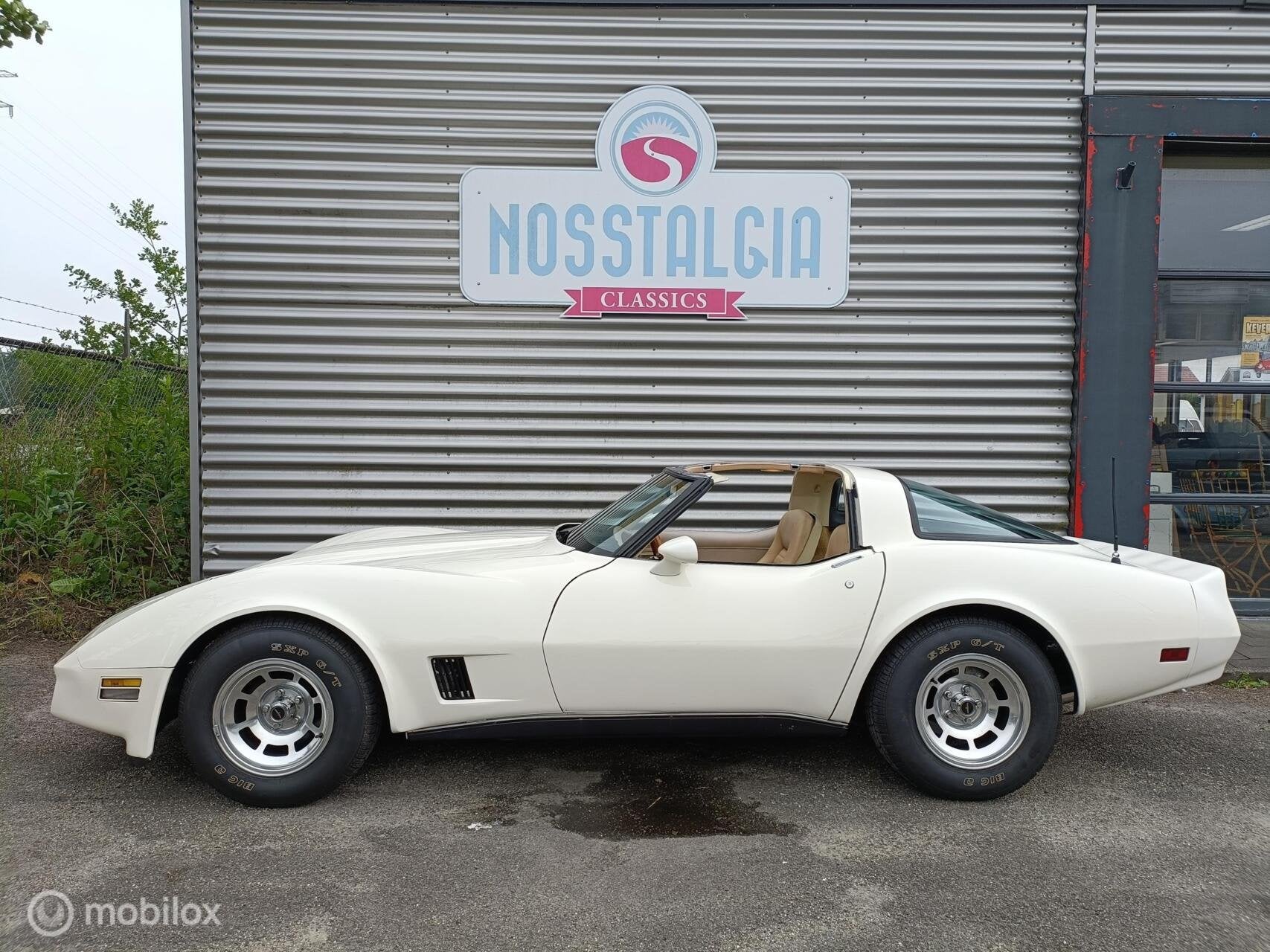 Erg mooie, originele Chevrolet C3 Corvette van 1980, Auto's, Automaat, Achterwielaandrijving, Chevrolet, Wit