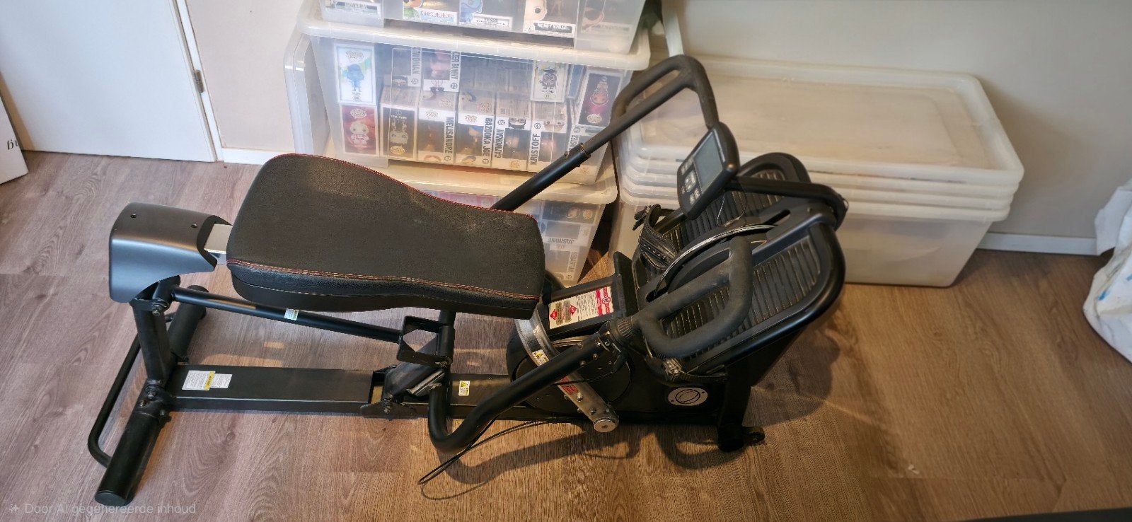 ZGAN Roeitrainer - inspire Fitness, Ophalen of Verzenden, Zo goed als nieuw, Metaal, Roeitrainer