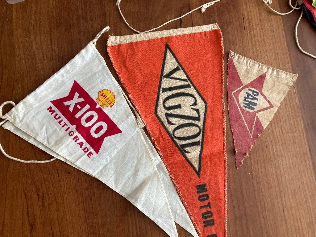 vaantjes oliemaatschappijen, shell, pam, vigzol, Ophalen of Verzenden, Gebruikt
