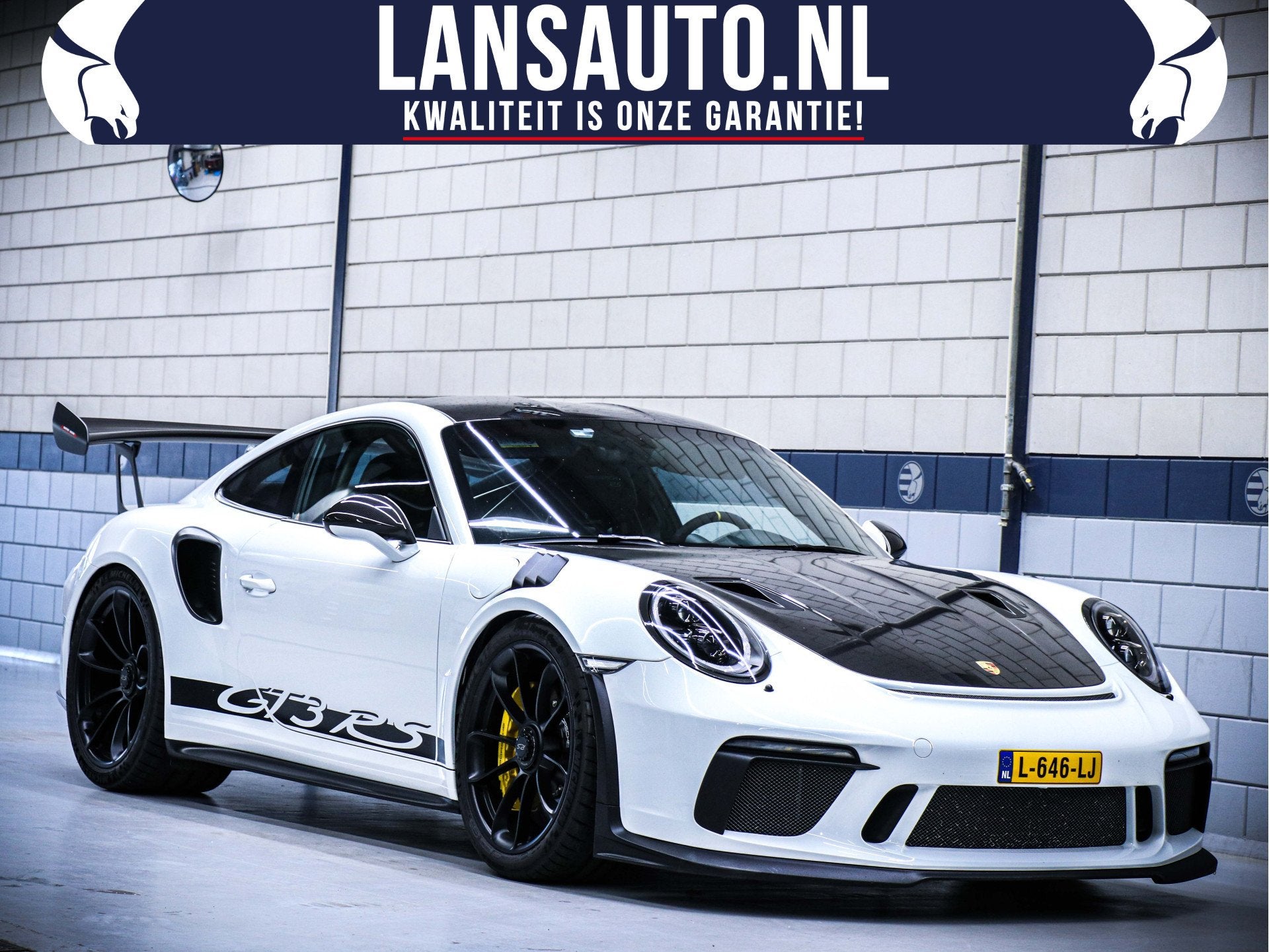 Porsche 911 GT3 RS | 991.2 | Weissach (bj 2018, automaat), Auto's, Porsche, Automaat, Achterwielaandrijving, Gebruikt, Alcantara