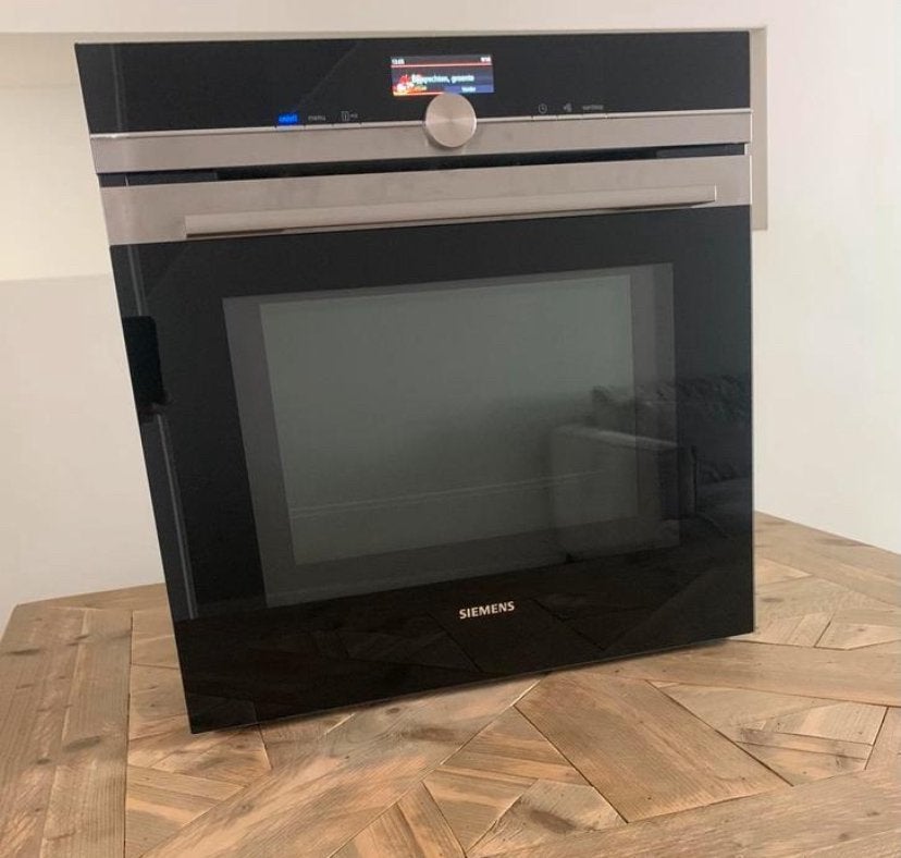Siemens combi oven magnetron, Ophalen, Zo goed als nieuw, Oven met grill