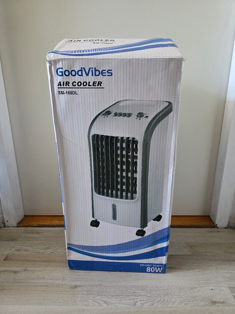 Aircooler, Ophalen, Minder dan 60 m³, 3 snelheden of meer, Staande ventilator