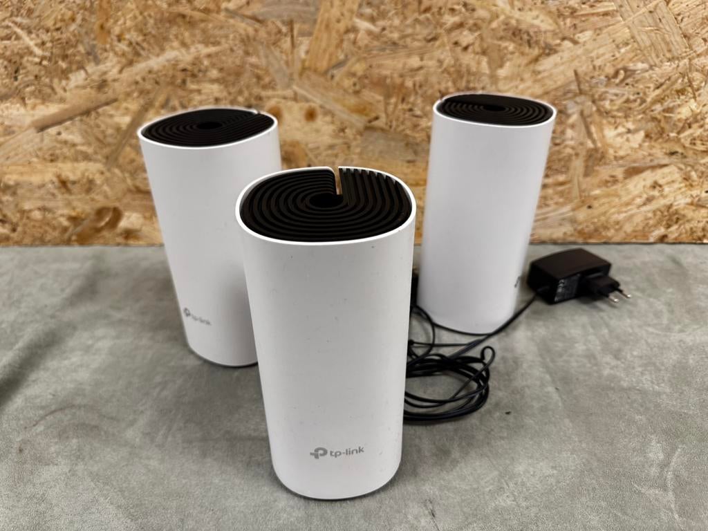 TP-Link Deco M4B Mesh WiFi 3-pack | AC1200 - getest! - ReK4, Ophalen of Verzenden, Zo goed als nieuw, X, X
