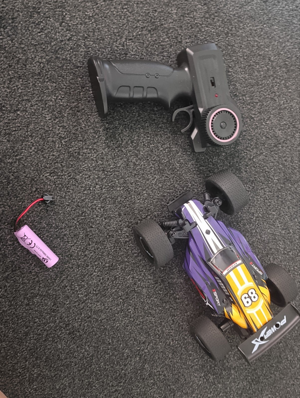 Speed Racer RC Auto 1:20 Schaal - Klaar om te rijden, Elektro, Ophalen of Verzenden, Zo goed als nieuw, Auto onroad