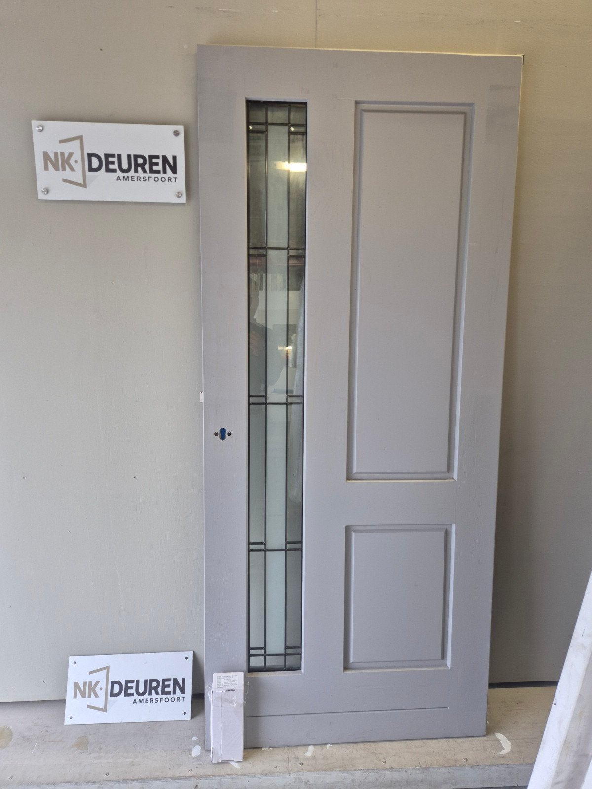 Skantrae SKE 387 ISO Glas in lood Voordeur (88x201,5) NIEUW, Doe-het-zelf en Verbouw, Deuren en Horren, 80 tot 100 cm, Nieuw, Ophalen of Verzenden