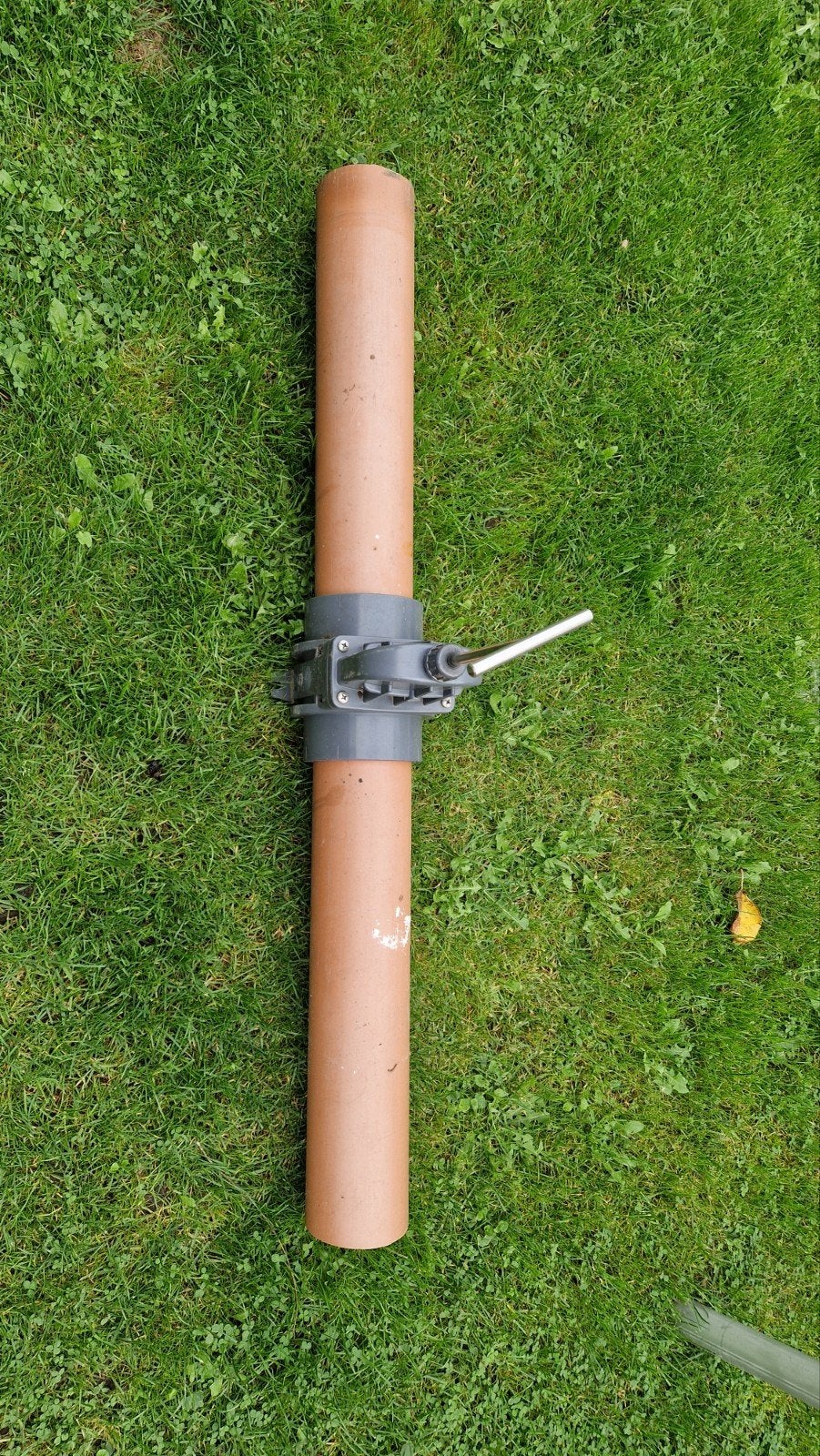 PVC afvoerbuis met schuifafsluiter, Afvoer, Gebruikt, Pvc, Ophalen of Verzenden