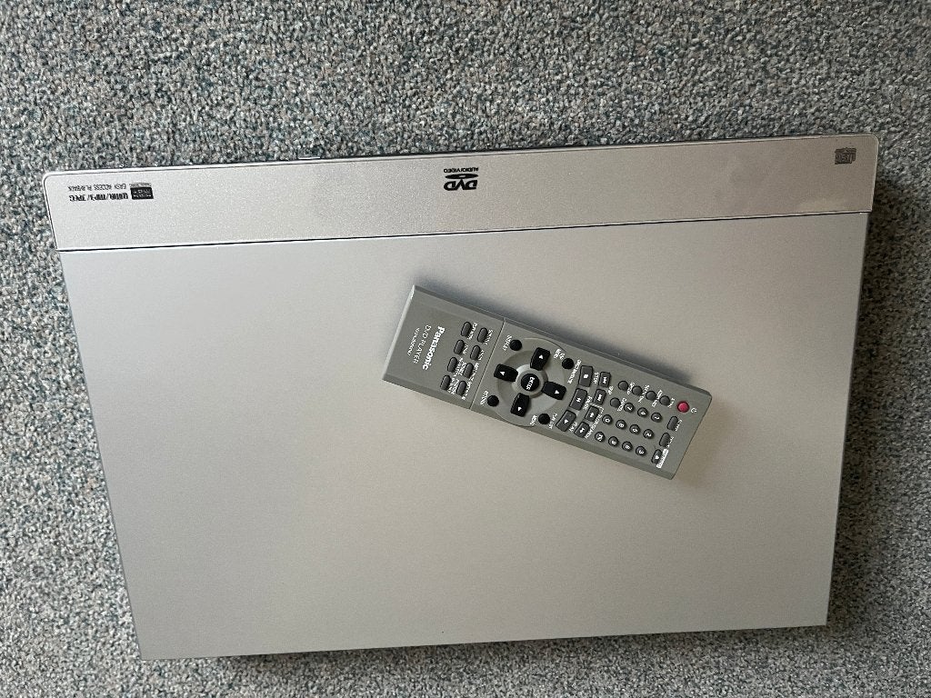 Panasonic cd/dvd speler, Ophalen, Gebruikt