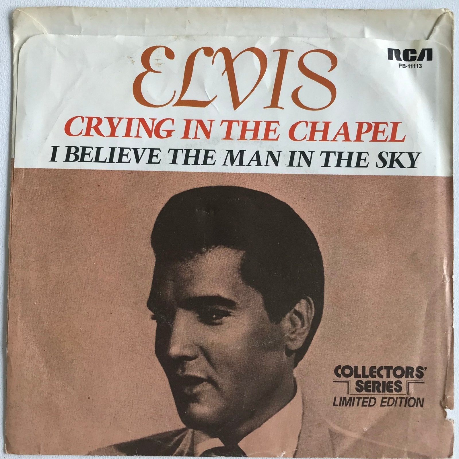 Elvis Presley - Crying in the Chapel - Limited Edition, Limited edition, Ophalen of Verzenden, Gebruikt, Pop