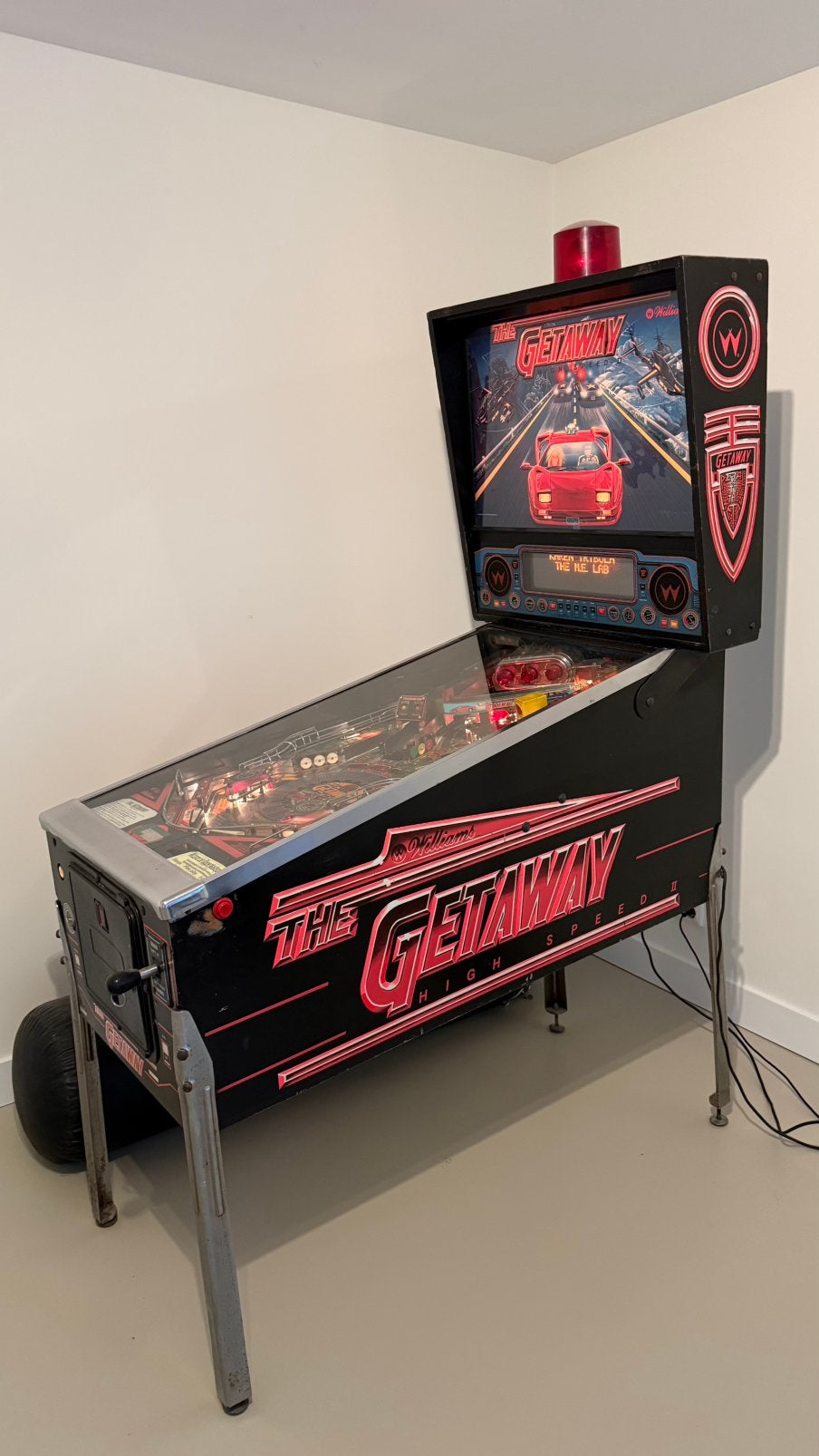Williams The Getaway: High Speed II – Origineel – Speelbaar, Ophalen, Gebruikt, Flipperkast, Williams