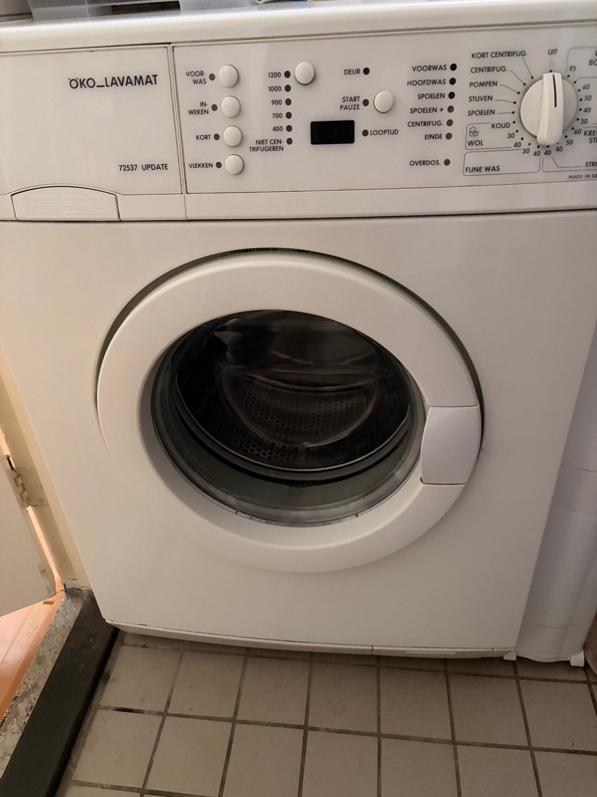 AEG ÖKO-LAVAMAT 72537 W Wasmachine - Goede staat, Ophalen, Gebruikt, Voorlader, Kort programma