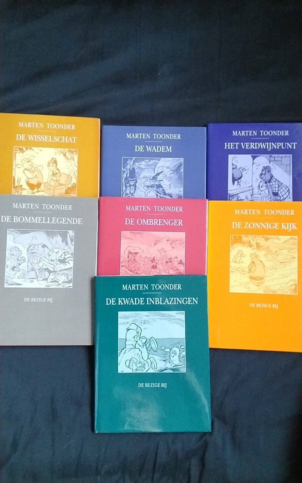 Marten Toonder - 7 stripboeken - Tom Poes., Verzenden
